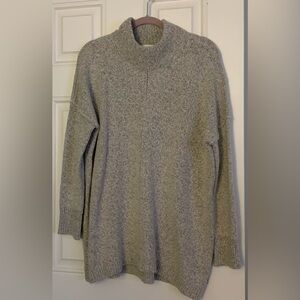 JJill Tunic Sweater Medium Grey